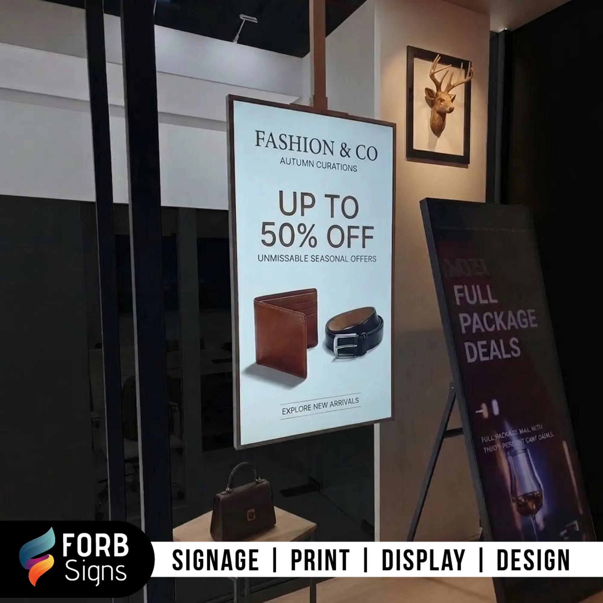 Digital Window Displays