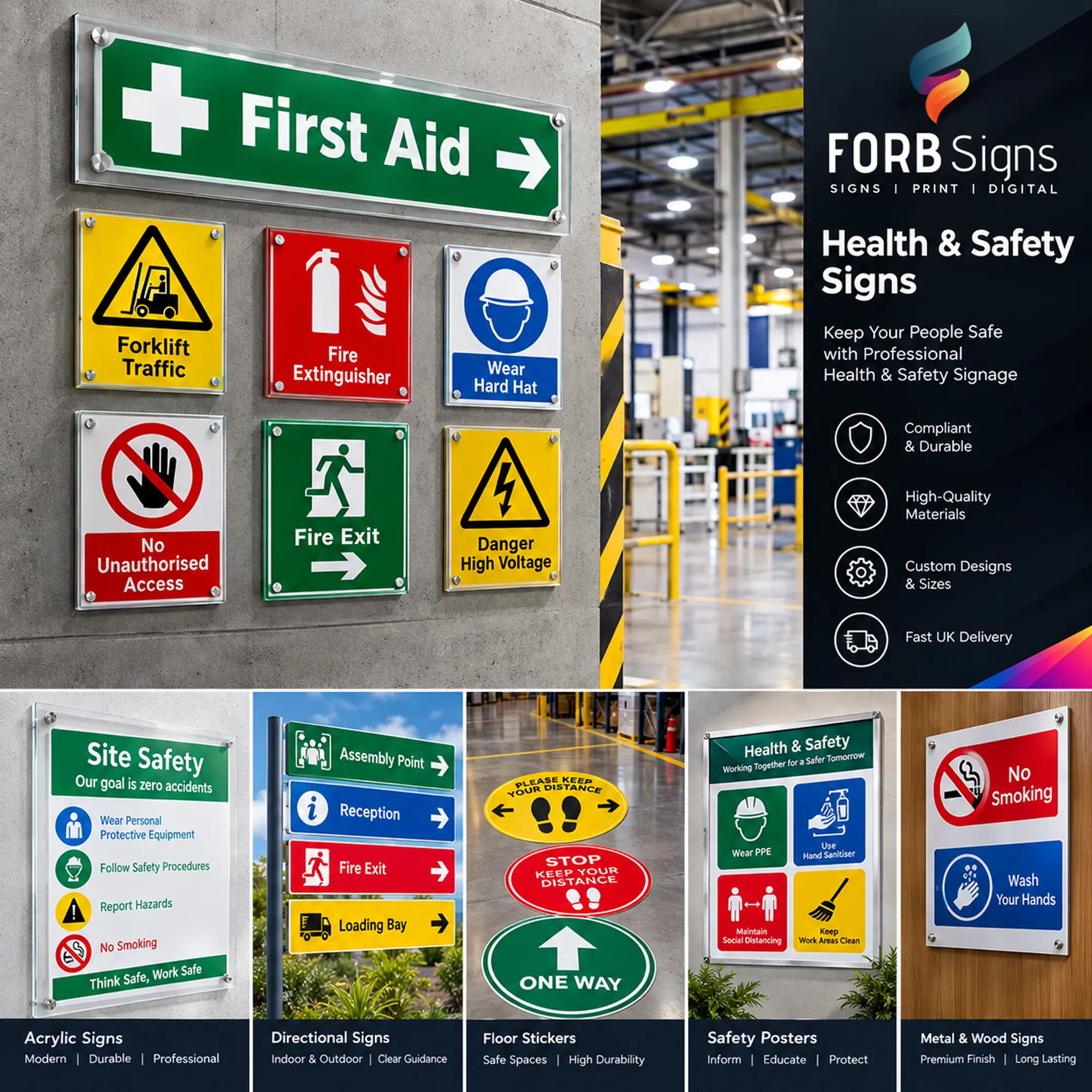 Health & Safety Signs