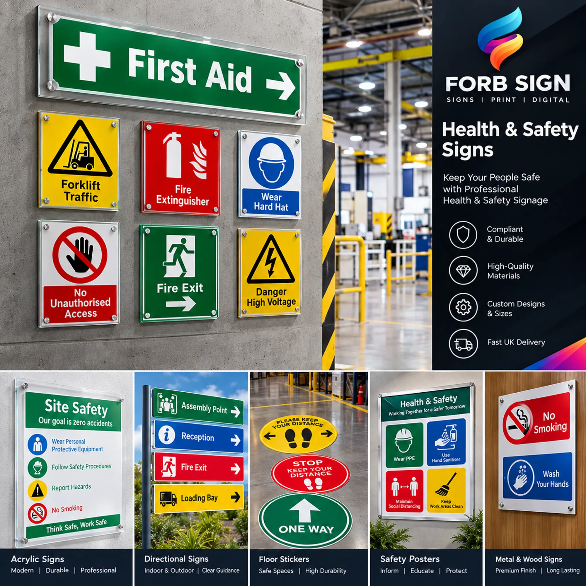 Health and Safety Signs