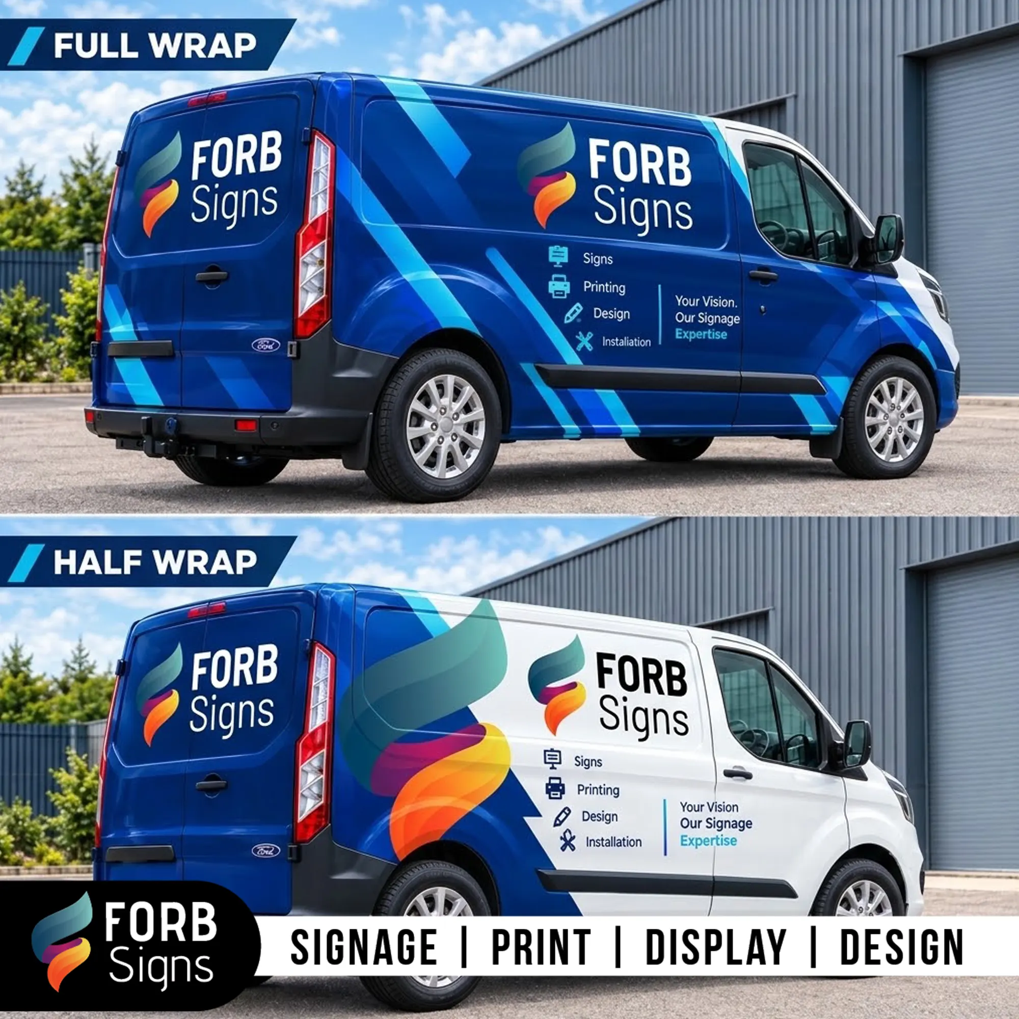 Full & Half Vehicle Wraps